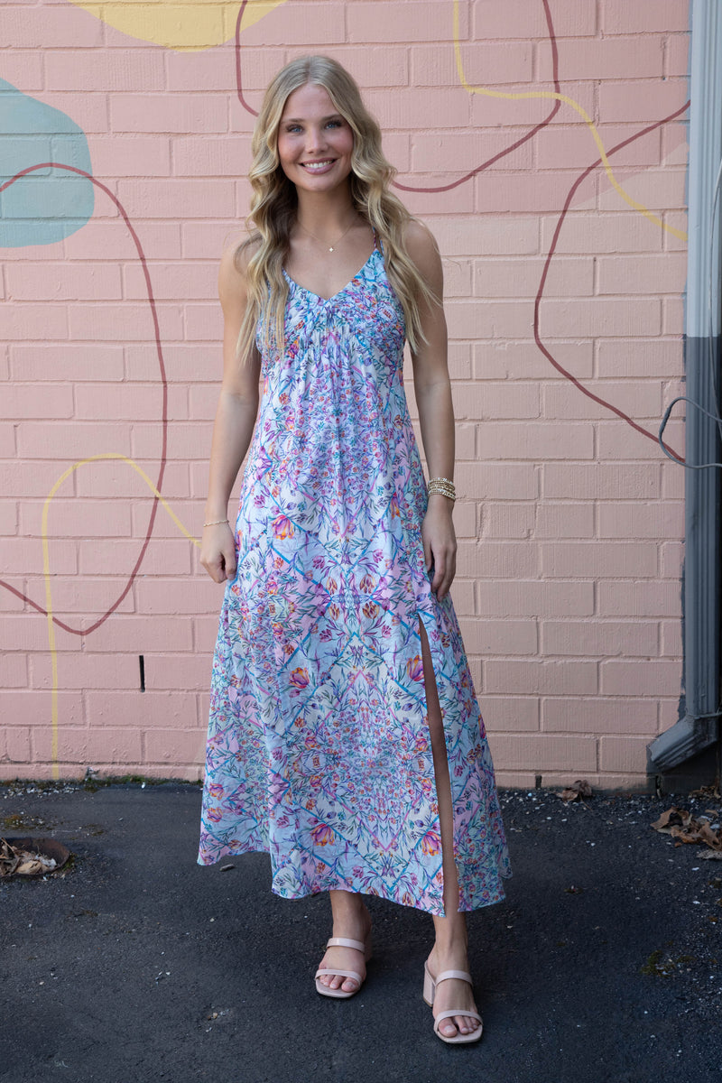 Brianna Floral Maxi Dress, Petal Paisley | Steve Madden