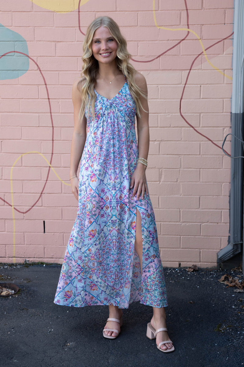 Brianna Floral Maxi Dress, Petal Paisley | Steve Madden