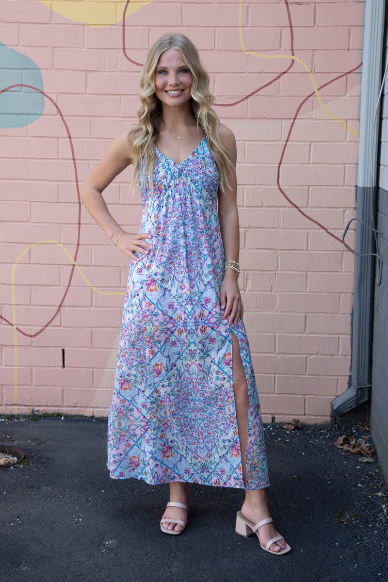 Brianna Floral Maxi Dress, Petal Paisley | Steve Madden