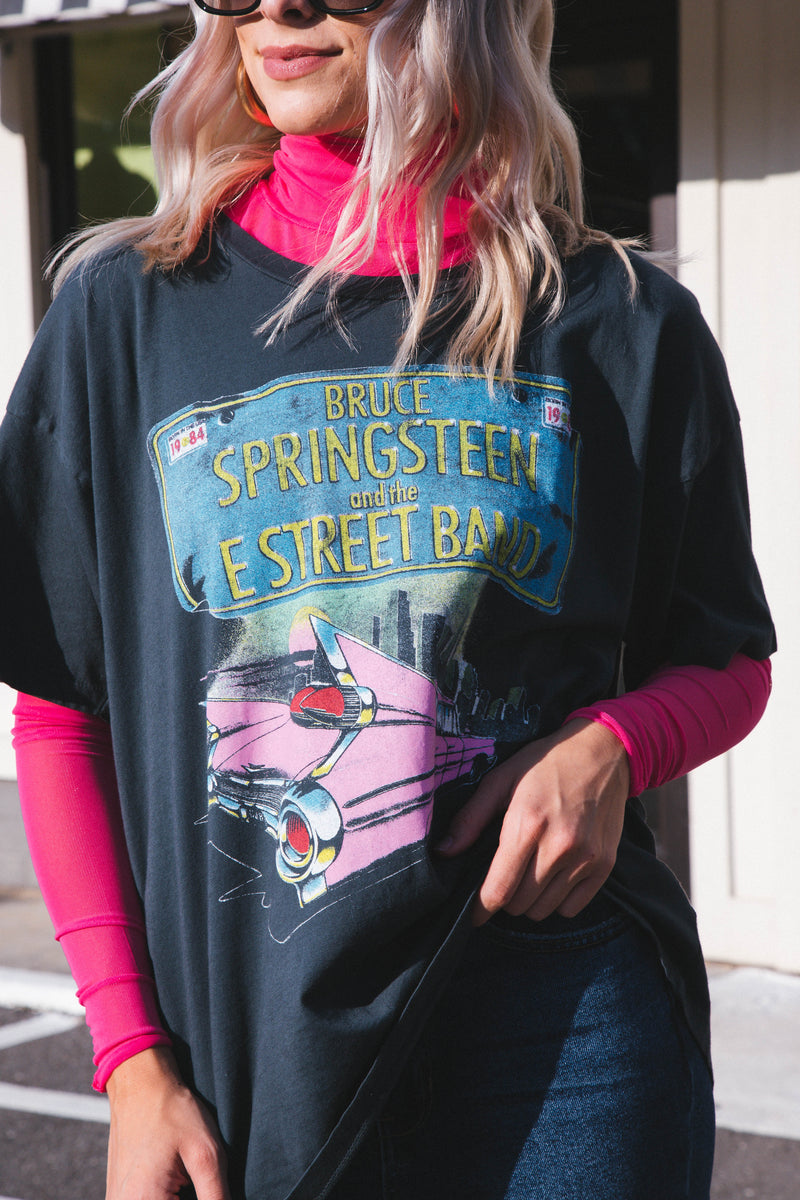 Lacey Layering Top, Hot Pink