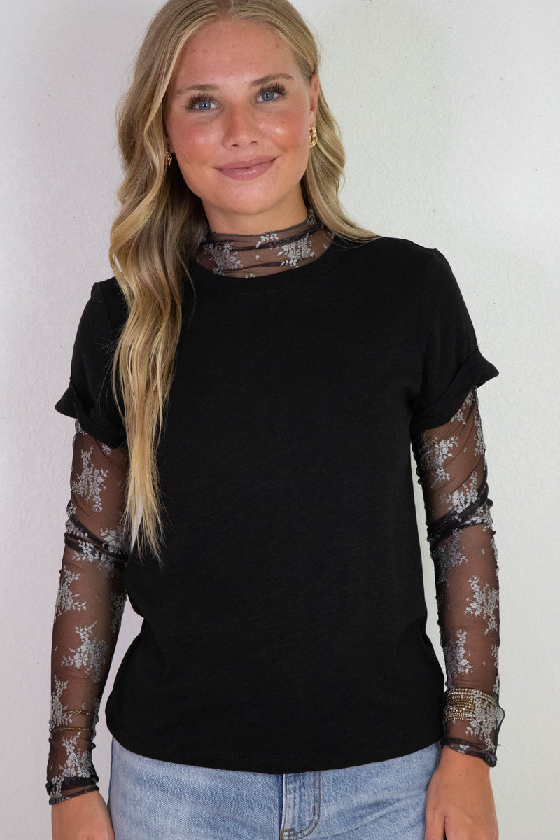 Margo Perfect Tee Remix, Black | Sanctuary