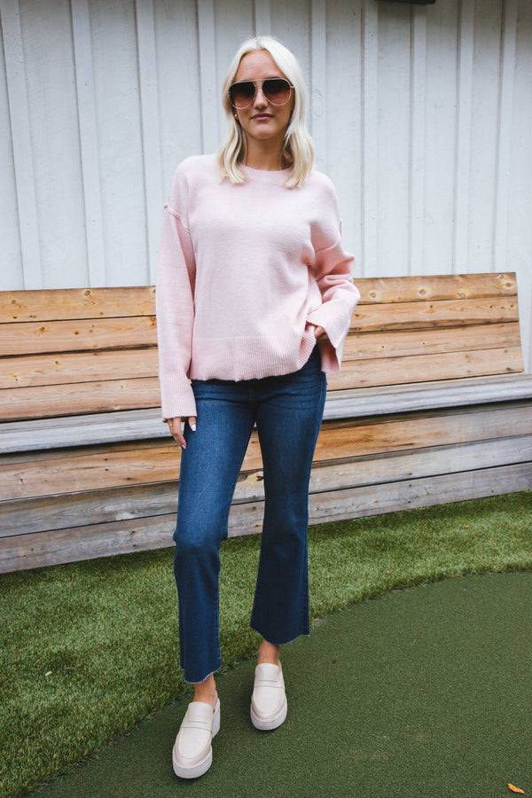 Sundays Sweater, Porcelain Pink | Sanctuary