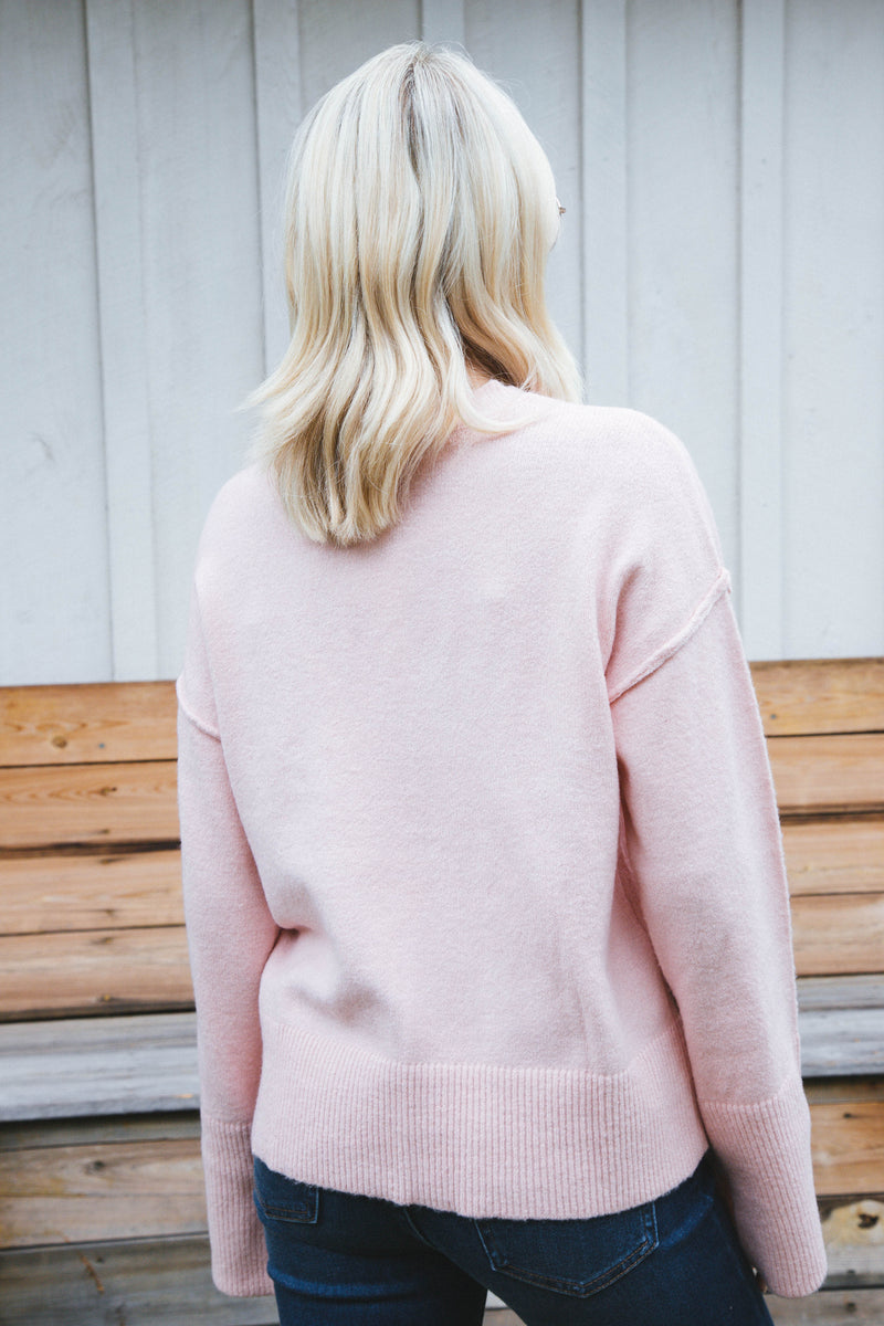Sundays Sweater, Porcelain Pink | Sanctuary
