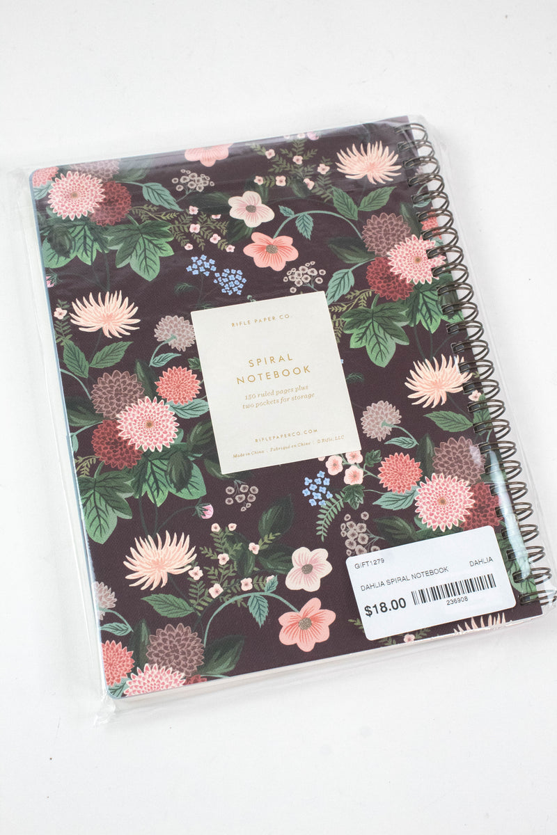 Dahlia Spiral Notebook | Rifle Paper Co.