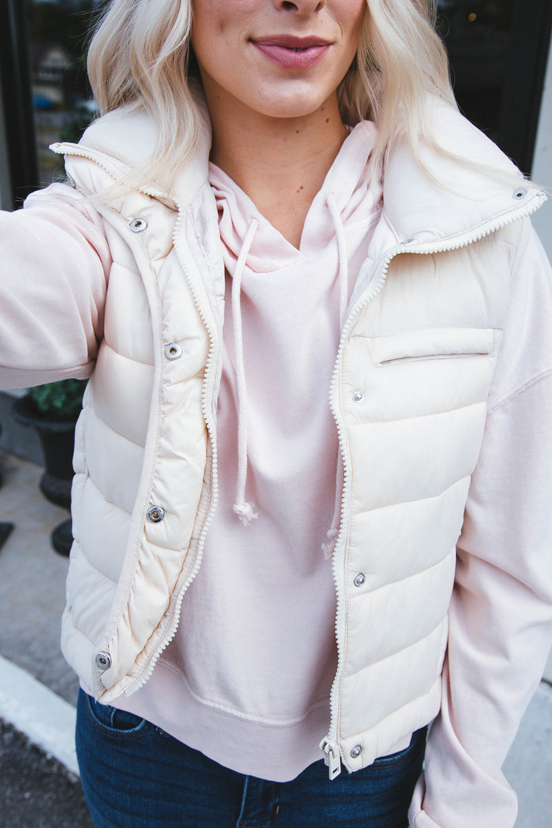 Callaway Hooded Sweatshirt, Dusty Pink