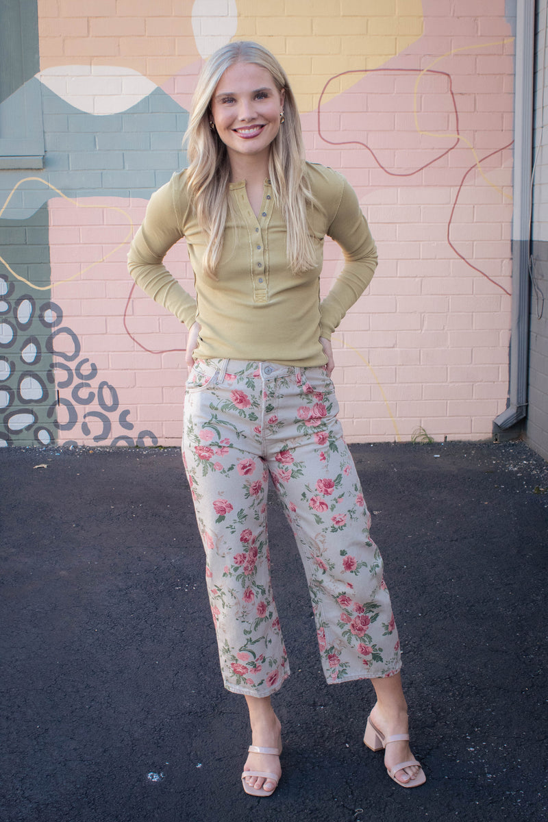 Deep Trance Printed Pant, Wallpaper Floral | Free People