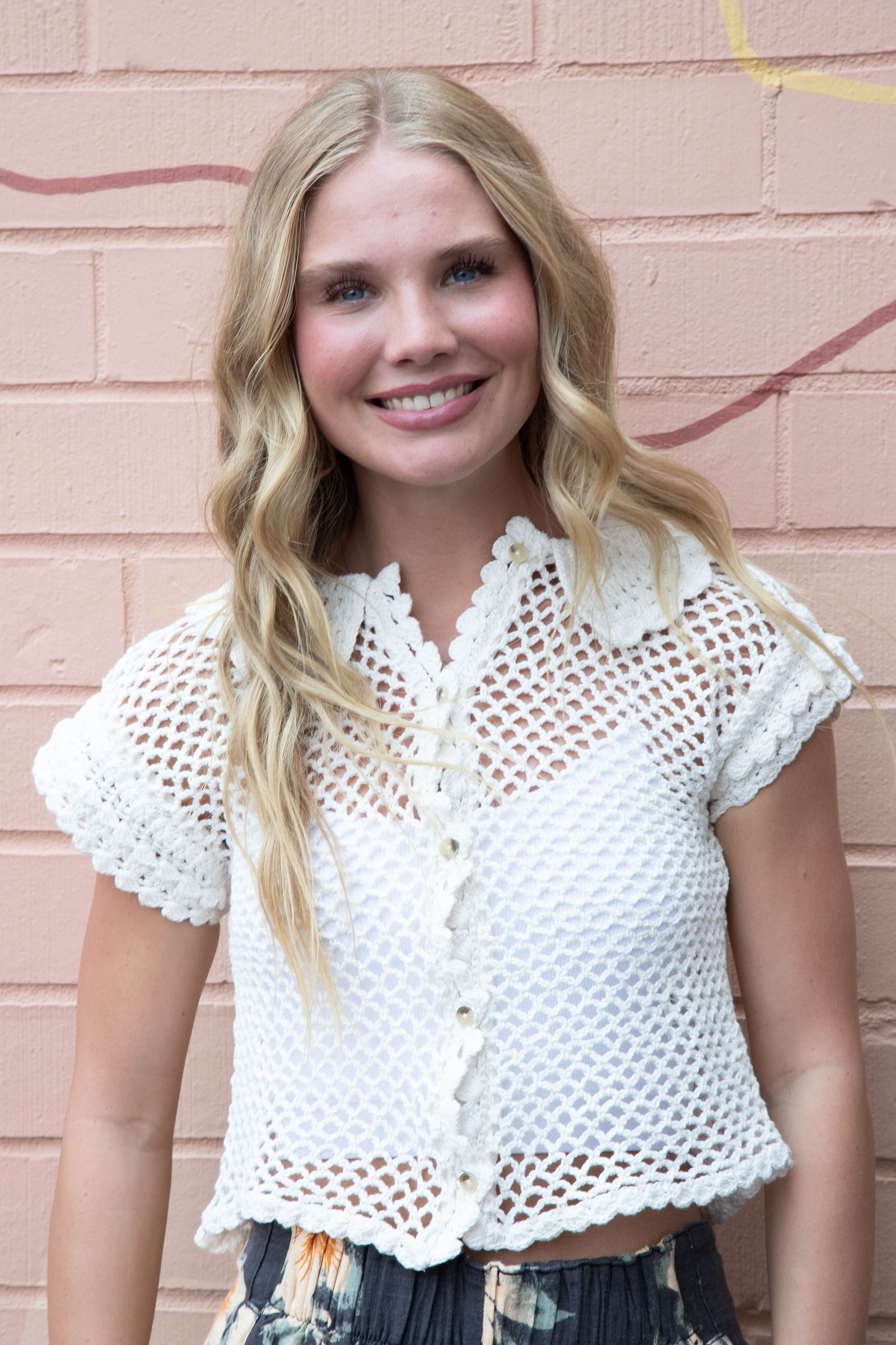 フリーピープル Free People Lily Crochet Top レディース シャツ トップス Coconut Milk Lily Crochet Top, Coconut Milk | Free People – North & Main