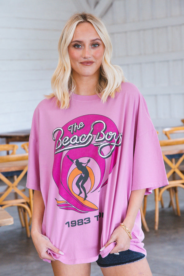 The Beach Boys Tour Tee, Lilac Bloom | Daydreamer