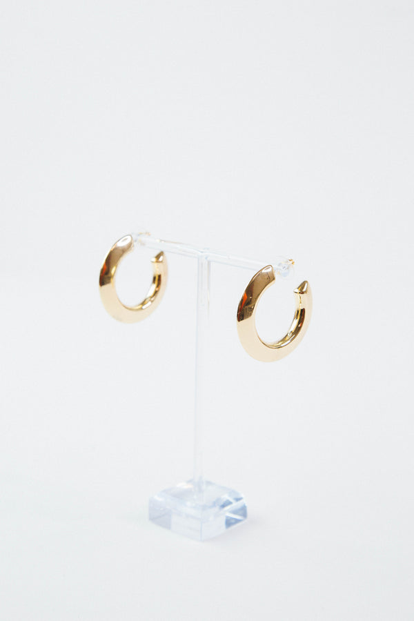 Emelia Hoop Earrings, Gold