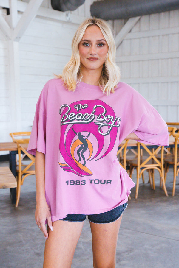 The Beach Boys Tour Tee, Lilac Bloom | Daydreamer