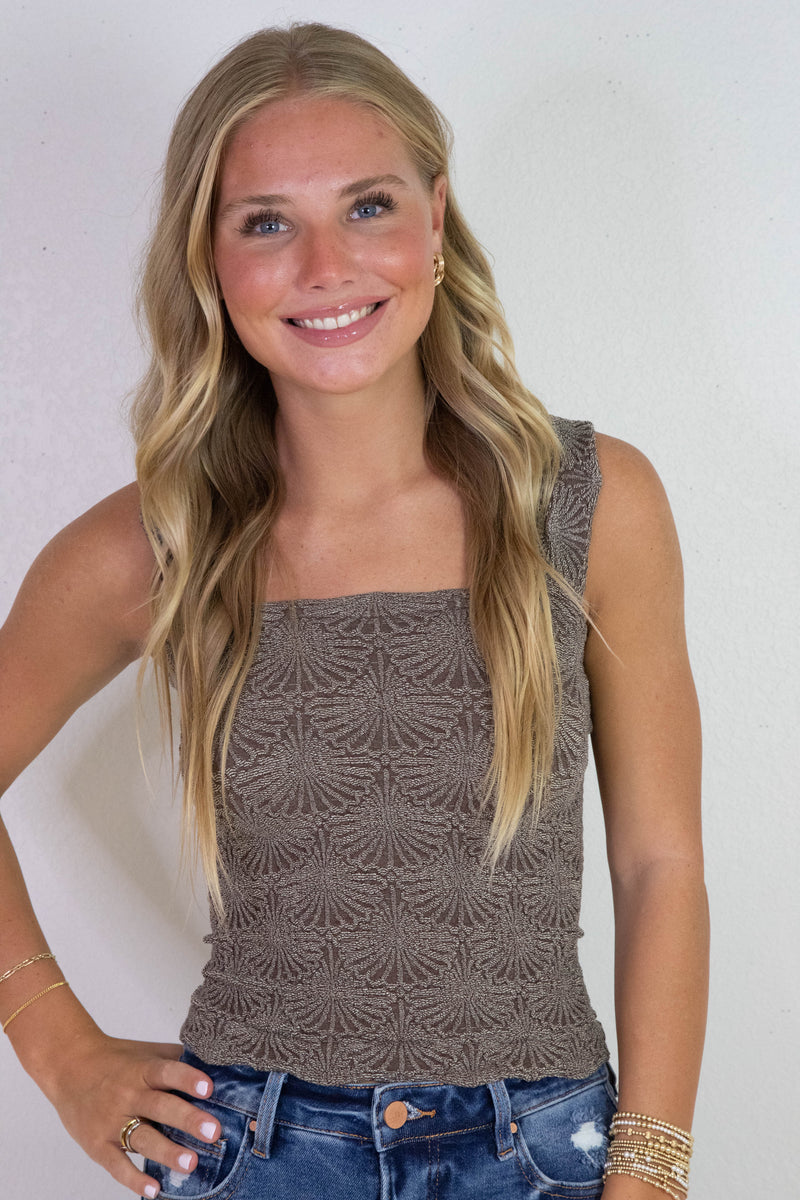 Love Letter Cami, French Chocolate | Free People
