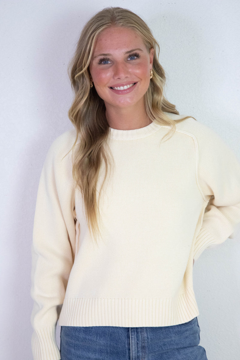Spring Street Pullover, Banana Cream | Free People
