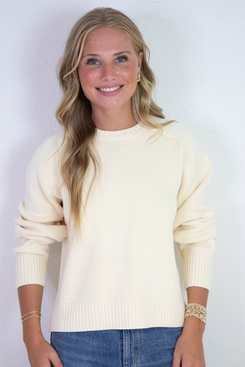 Spring Street Pullover, Banana Cream | Free People