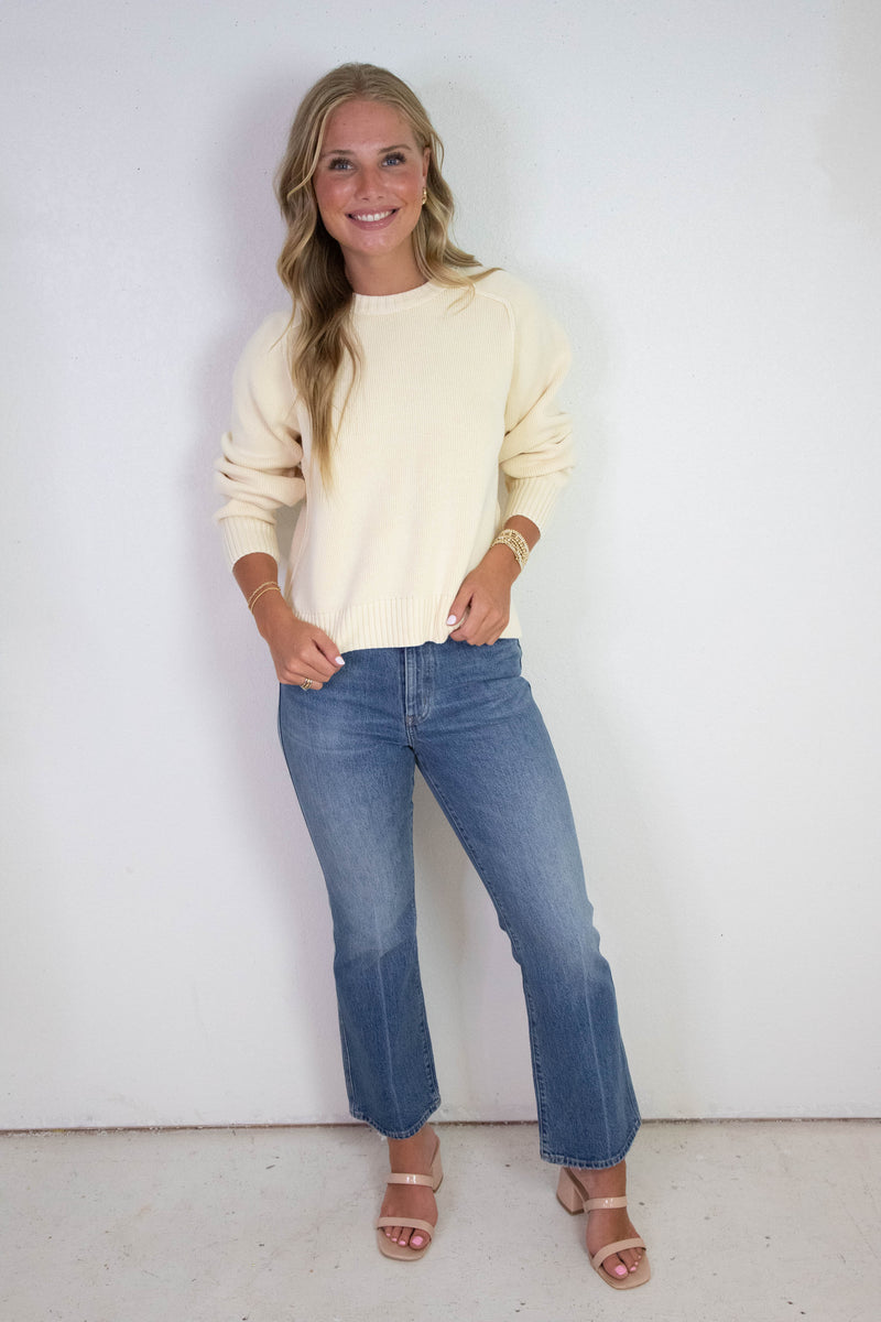 Spring Street Pullover, Banana Cream | Free People