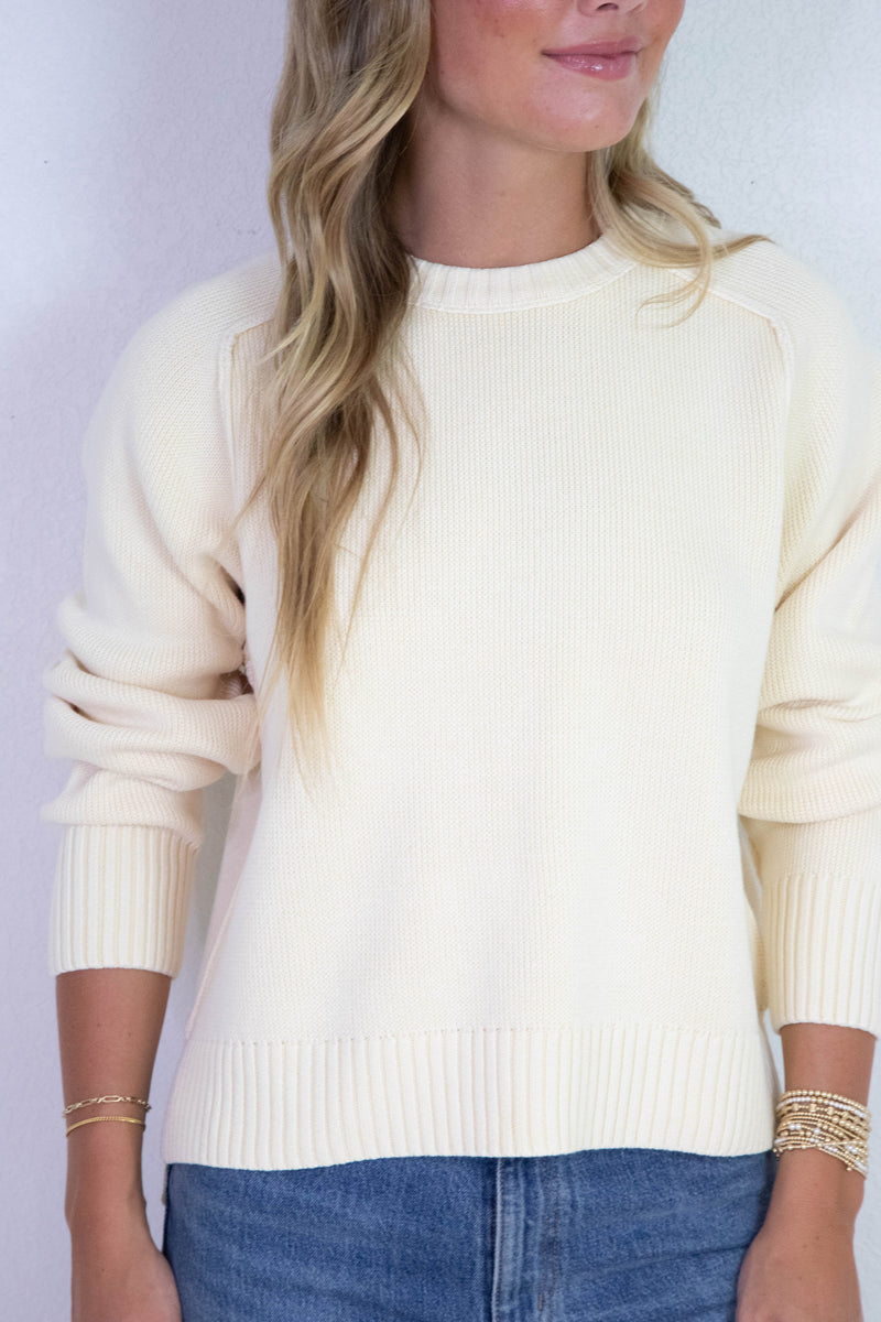 Spring Street Pullover, Banana Cream | Free People