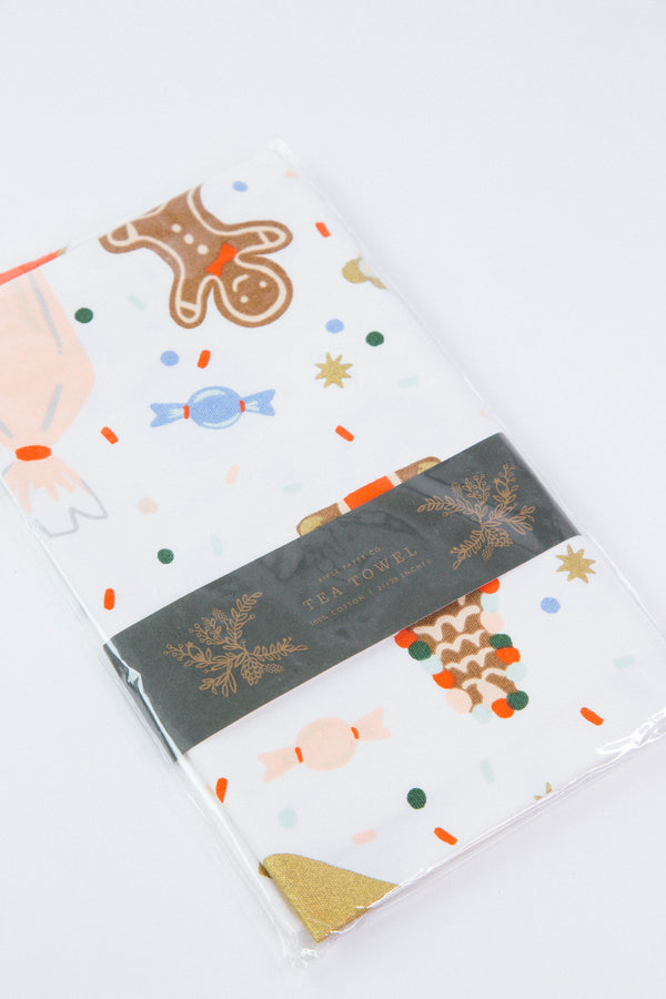 Holiday Tea Towel, Christmas Cookies | Rifle Paper Co.