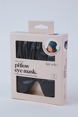 The Pillow Eye Mask, Charcoal | Kitsch