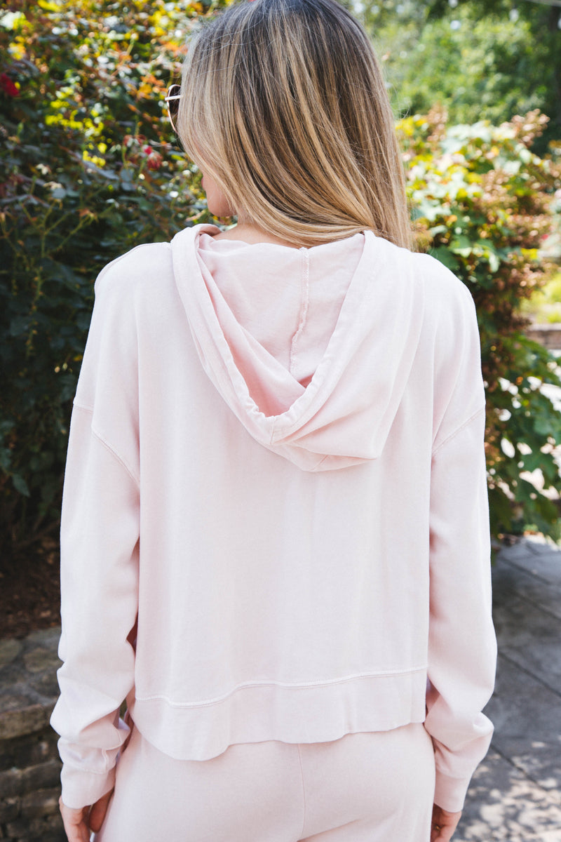 Callaway Hooded Sweatshirt, Dusty Pink