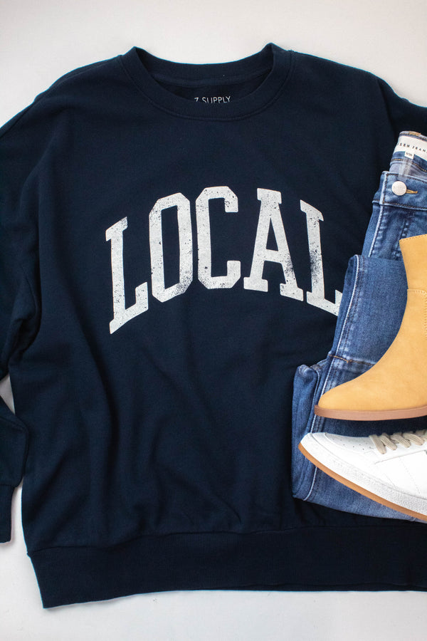 Local Sunday Sweatshirt, Eclipse | Z Supply