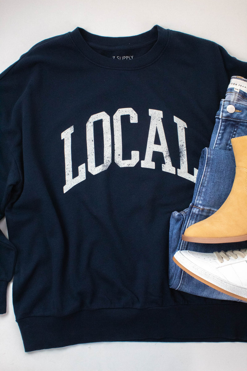 Local Sunday Sweatshirt, Eclipse | Z Supply