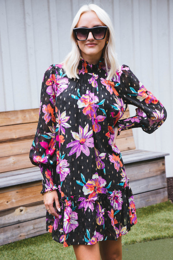 floral printed dress