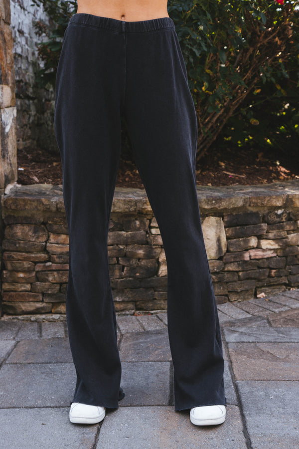 Foster Flare Pants, Black