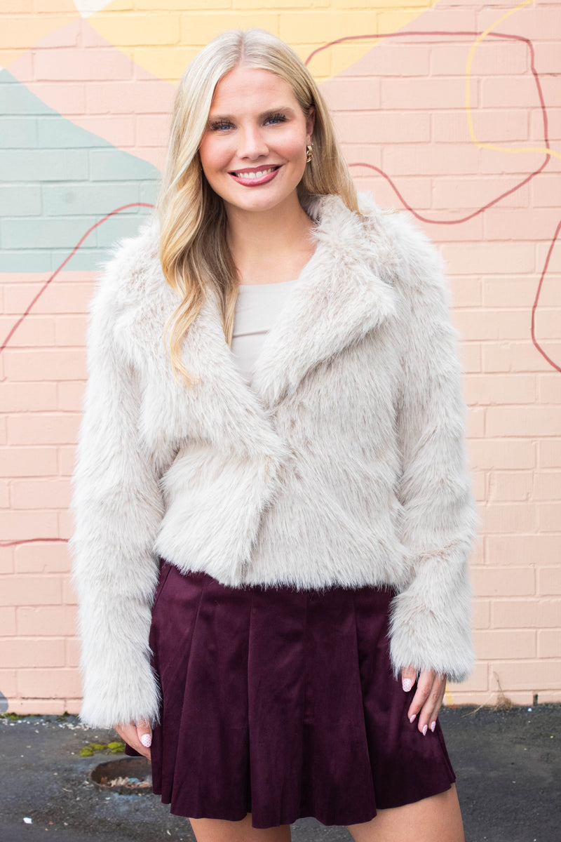 Oaklyn Suede Flared Skort, Merlot