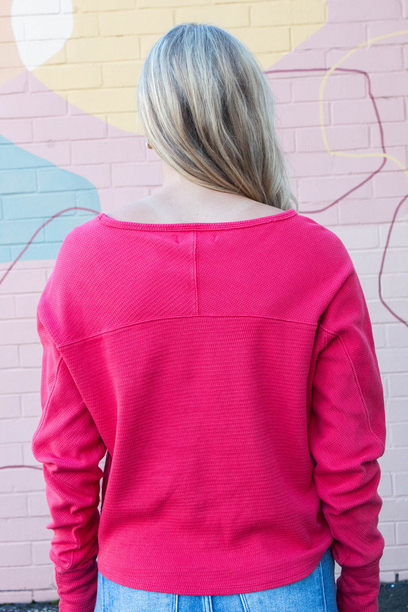 Jess Boat Neck Top, Salsa | Free People