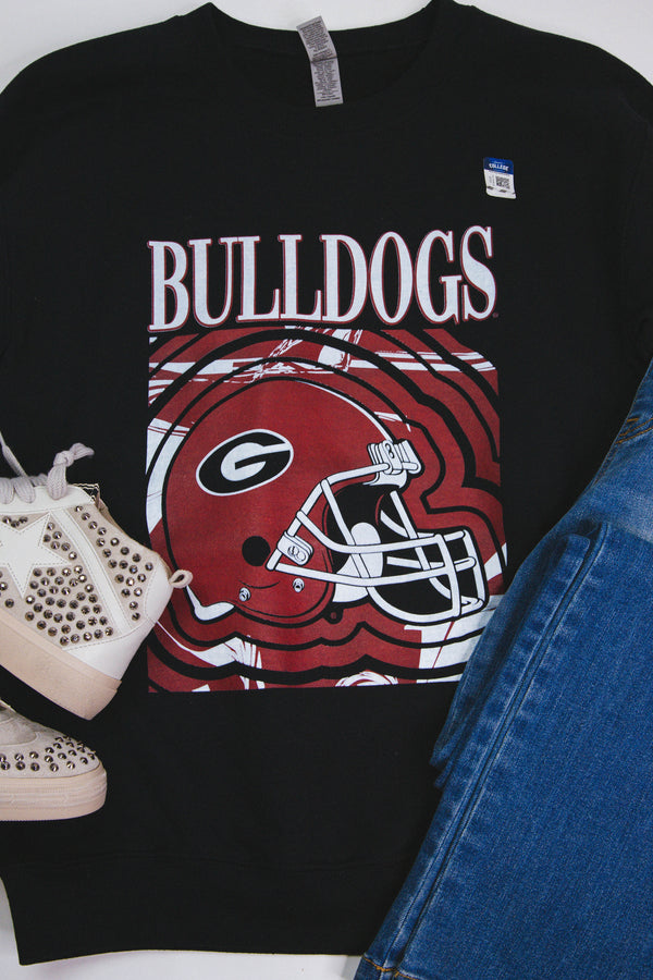 Georgia Bulldogs Sweatshirt, Black | Charlie Southern