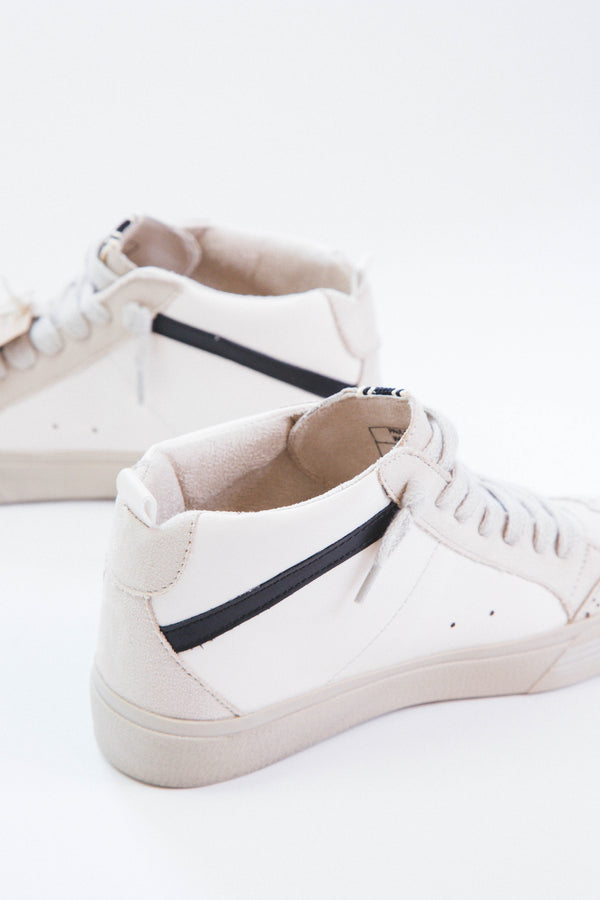 Paulina Star Sneakers, White | SHUSHOP