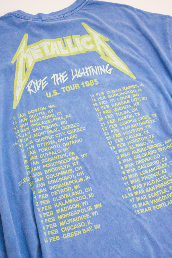 Metallica Tour Tee, Dusty Blue | DayDreamer