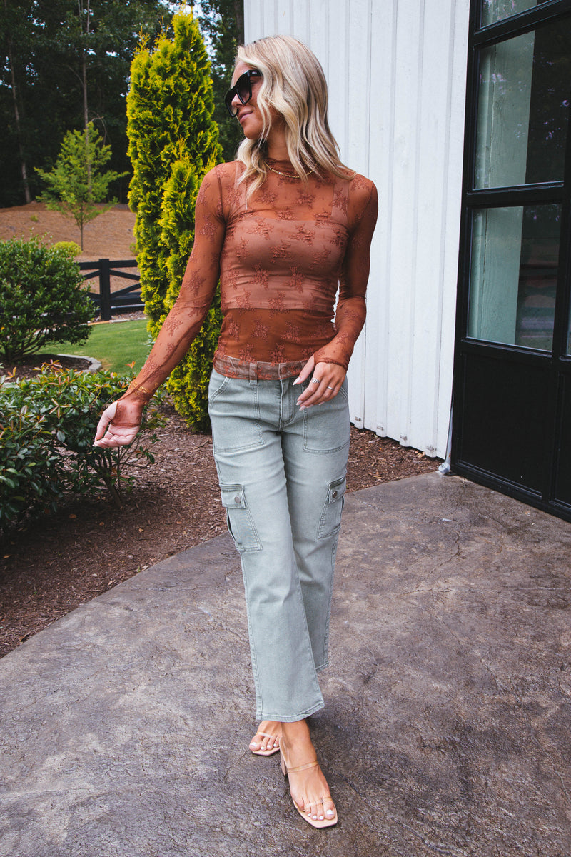 Lady Lux Layering Top, Caldera | Free People