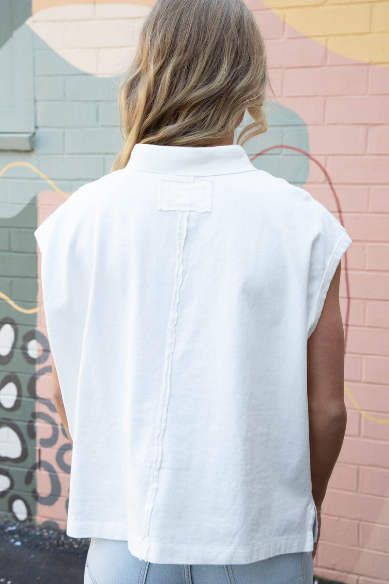 Keep On Polo, Clean Ivory | Free People