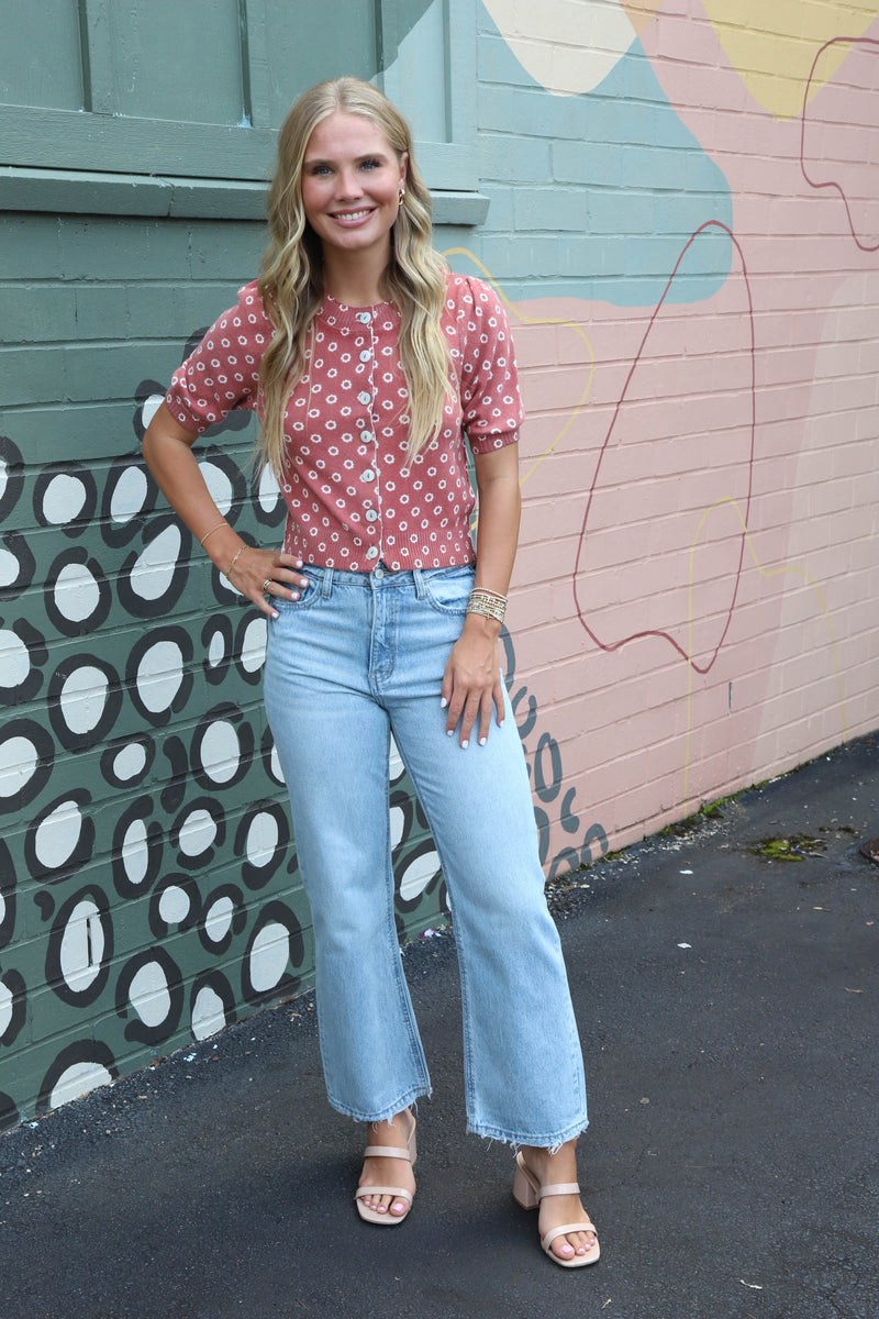 Elara 90's Super Hi Rise Slim Wide Jeans, Entertaining
