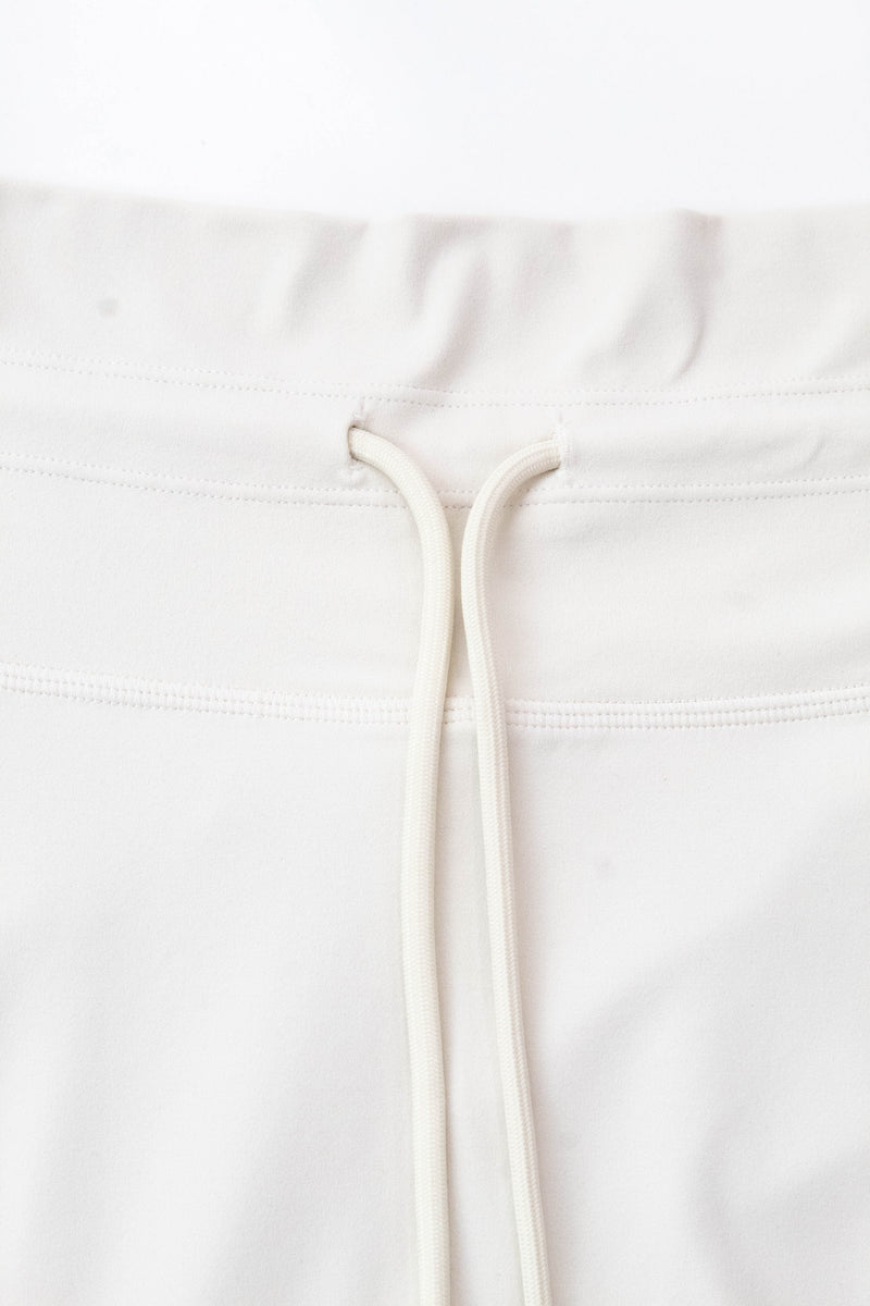 June Side Stripe Skort, Cream | Cream Yoga
