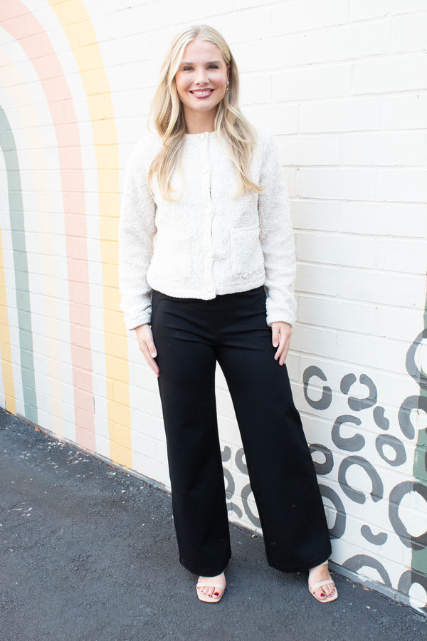 Cuddle Up Cardi, Light Oat | Sanctuary
