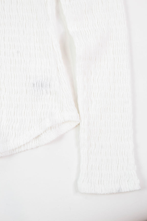 Evelyn Textured Top, Chalk | Sanctuary