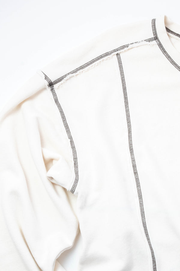 Fan Club Contrast Stitch Sweatshirt, Crystal | Z Supply