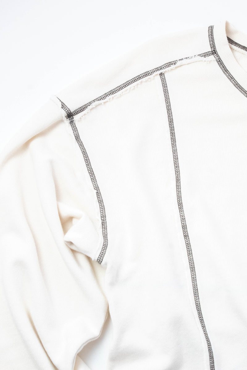 Fan Club Contrast Stitch Sweatshirt, Crystal | Z Supply