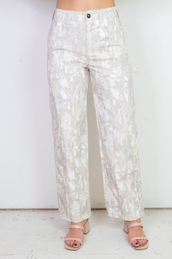Wrenley Camouflage Long Utility Pant, Camo