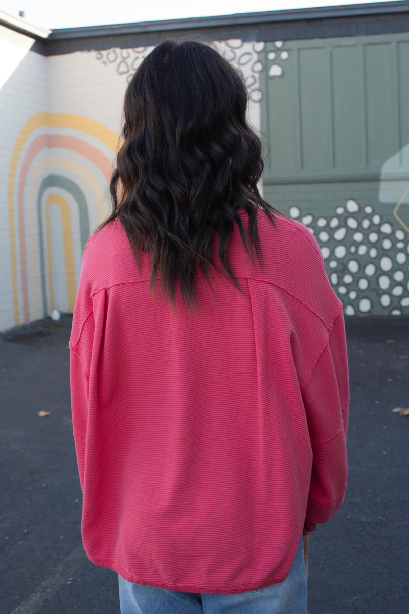 Total Eclipse Tee, Strawberry | Free People