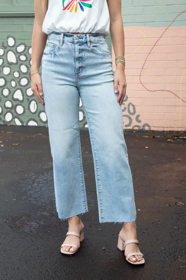 Pleaser Wide Ankle Jeans, Miracle | Daze
