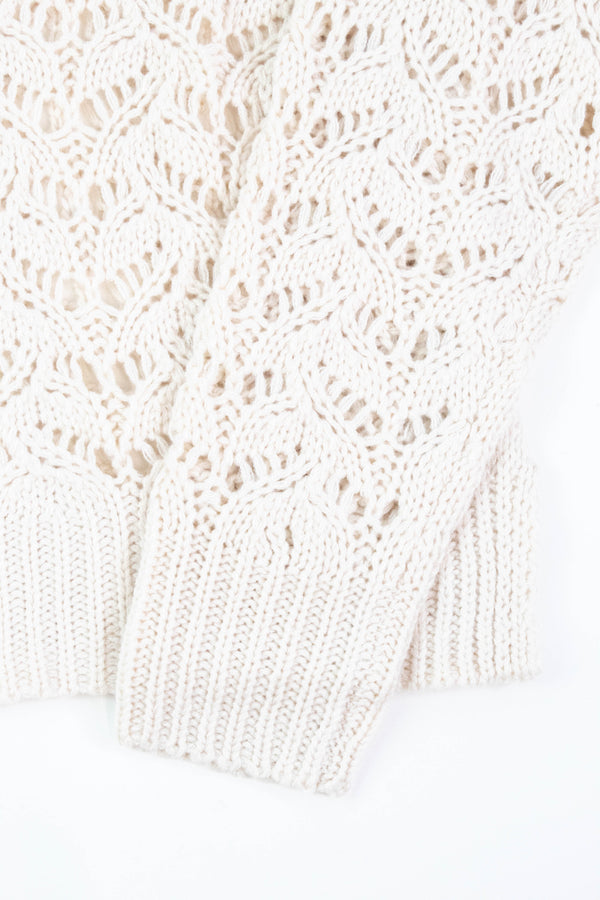 Boheme Popover Sweater, Light Oat | Sanctuary