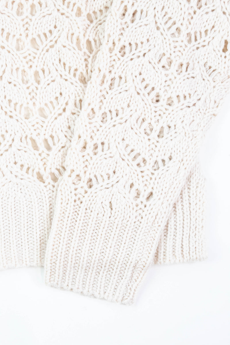 Boheme Popover Sweater, Light Oat | Sanctuary