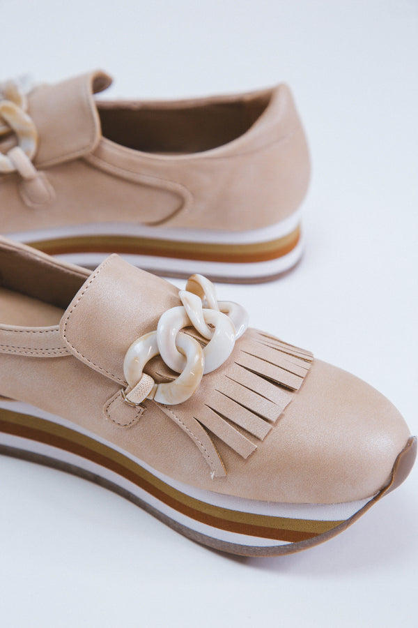 Bess Platform Sneaker Loafer, Nat Frost | Coconuts by Matisse