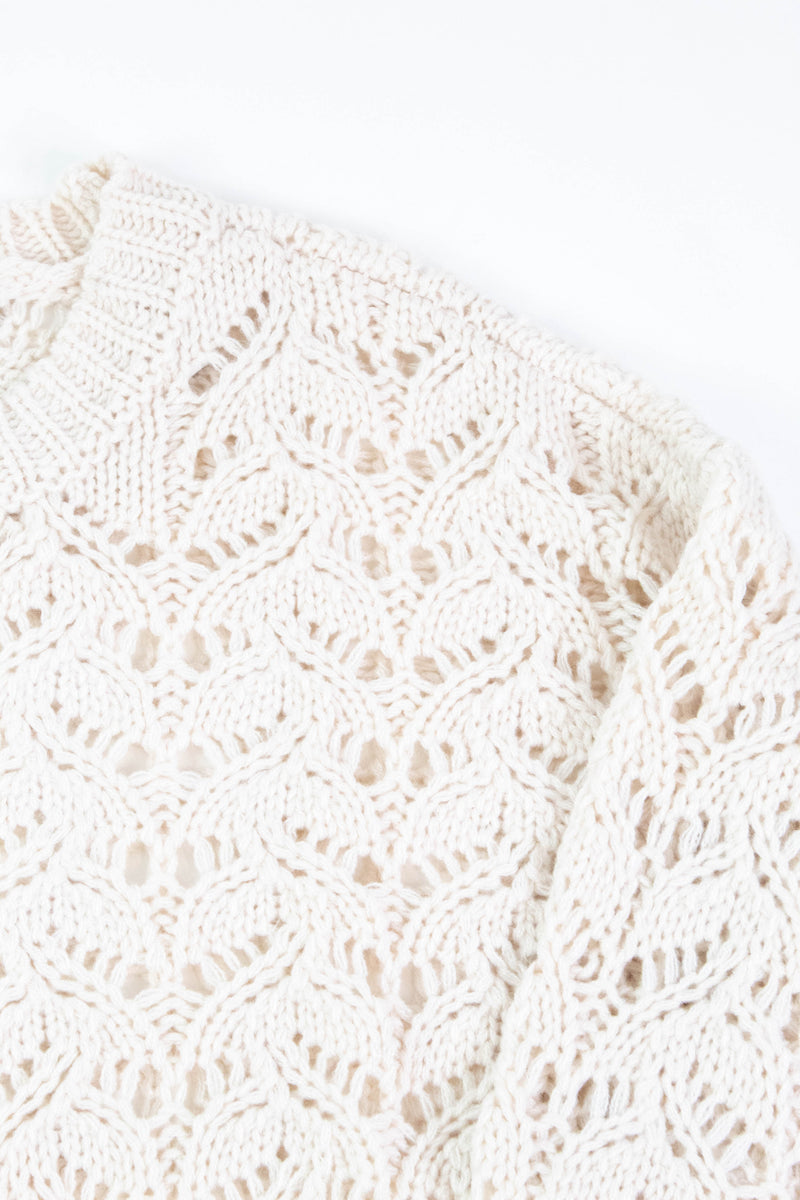 Boheme Popover Sweater, Light Oat | Sanctuary