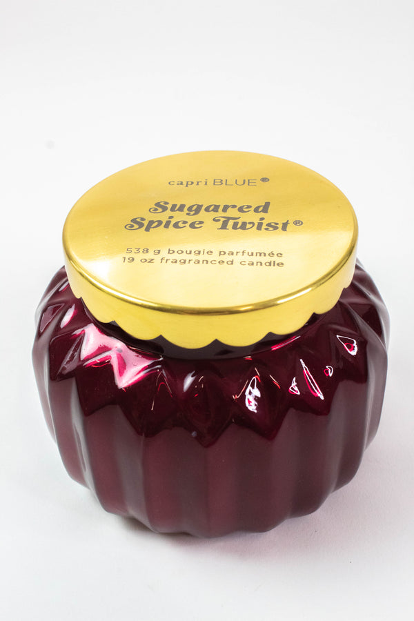 Royal Gem Signature Candle, Sugared Spice Twist | Capri Blue