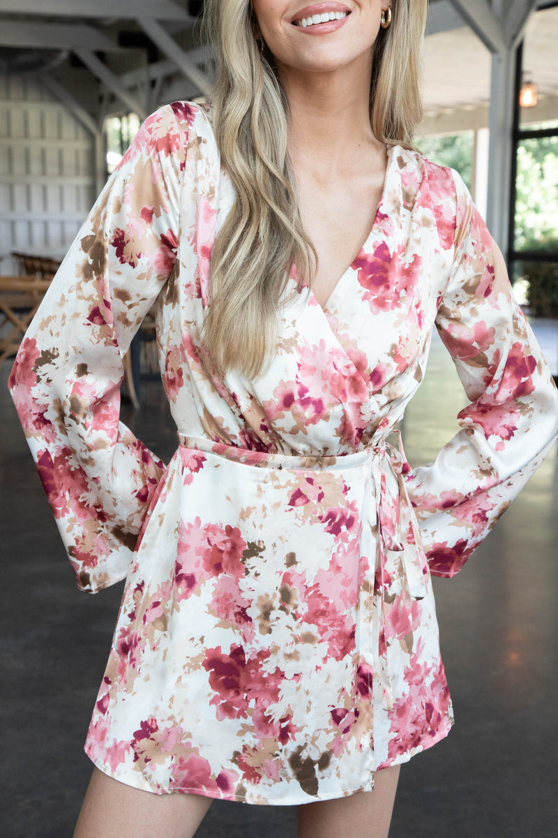 Sadie Surplice Romper Sadie Surplice Romper