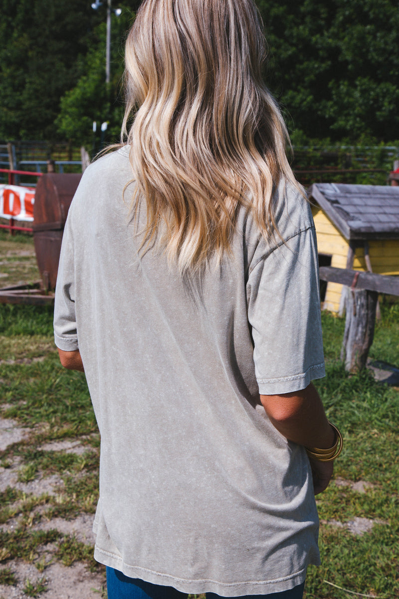 World Tour Rock N Roll Since 1976 Graphic Tee, Mocha