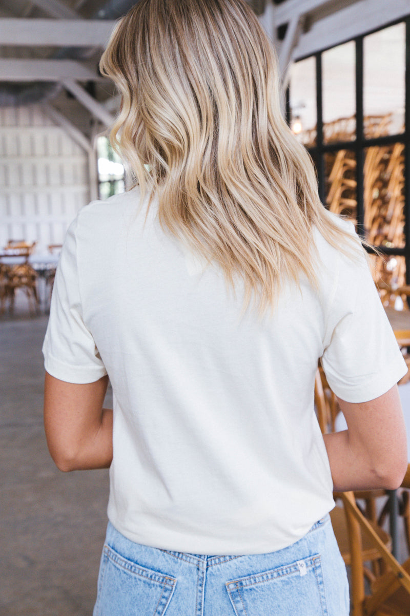 Lake Mode Graphic Tee, Ivory